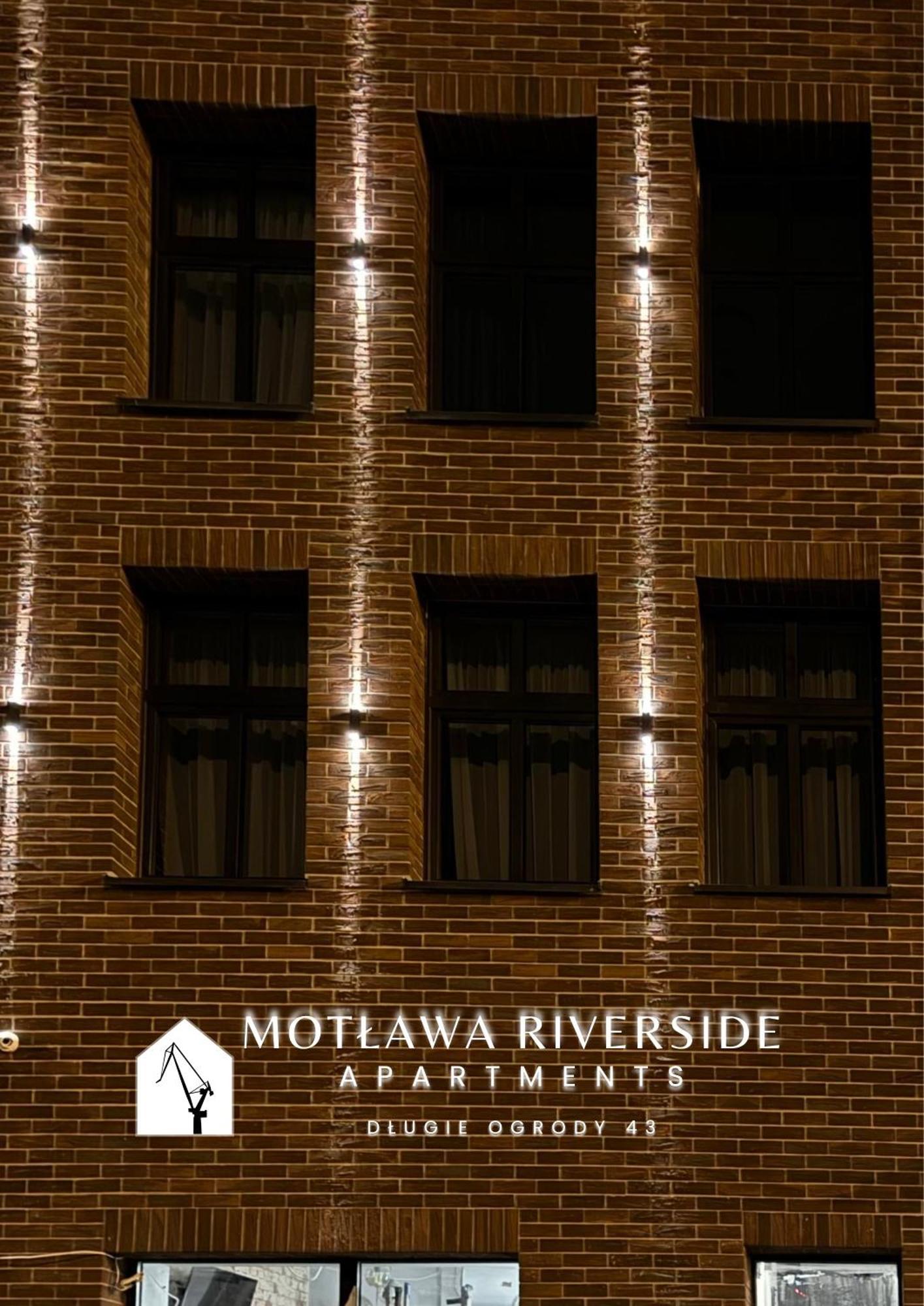 Motlawa Riverside Apartments - Boutique Stay In Gdansk Ngoại thất bức ảnh